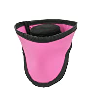 Protector de la tiroides para mujer- peso ligero- 0-5 mm- equivalente de plomo Pb (rosa)